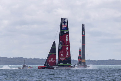 08 12 2020 - Auckland (NZL) - 36th America's Cup - Practice Sessions - Day 1