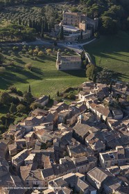 29 10 2012 -Lourmarin (FRA,84) - Le Luberon Vu du ciel