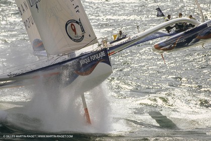 Yacht Racing, Multihull, ORMA 60, Lalou Roucayrol, Banque Populaire IV