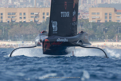 24 08 2024, Barcelona (ESP), Louis Vuitton 37th America's Cup, Louis Vuitton Prelilinary Regatta, Race Day 3