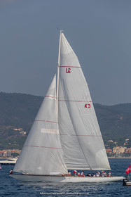 05 10 2023, Saint-Tropez (FRA,83), Les Voiles de Saint-Tropez 2023, Race Day 5, Défi Pride Vs Ikra