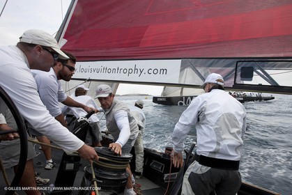19 05 2010 - La Maddalena (ITA, Sardinia) Louis Vuitton Trophy - BMW ORACLE Racing - Training