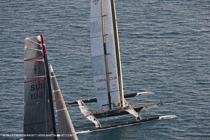 11 02 2010 - Valencia (ESP) - 33rd America's Cup - BMW ORACLE Racing - Day off 2