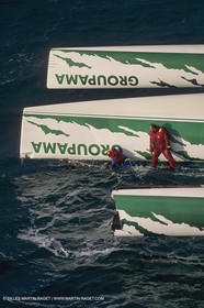 Course à la voile, multicoques, ORMA 60, Franck Cammas, Groupama