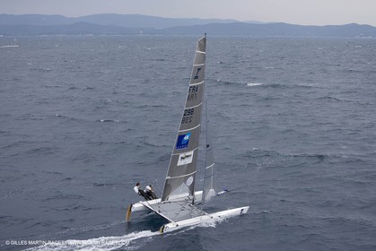 26 04 2007 - Semaine Olympique Française 2007 - Hyères - Jour 5 - Team France - Tornado