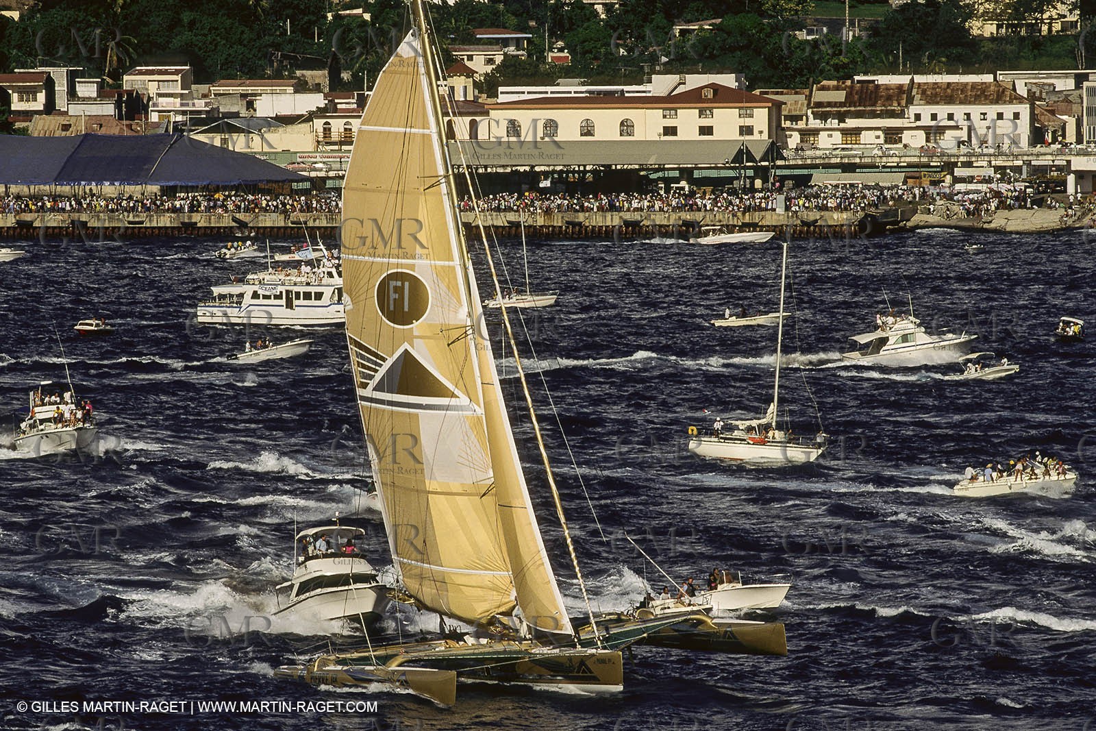 Yacht Racing, Multihull, ORMA 60, Florence Arthaud, Groupe Pierre 1er