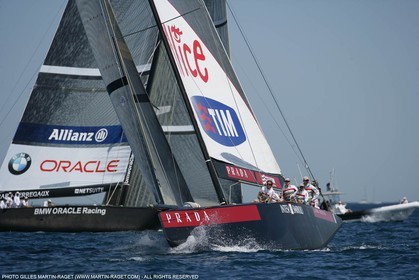 14 05 2007-Valencia (Spain)- 32nd America's Cup - Louis Vuitton Cup - Semi-final - Day 1 - BMW ORACLE racing