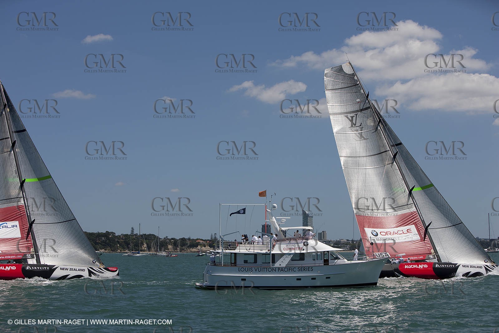 07 02 2009 - Auckland (NZL) -  Louis Vuitton Pacific Series -  Racing Day 7 - Round Robin 2