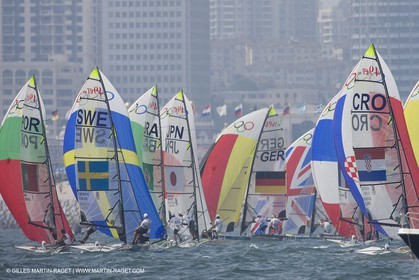 10 08 2008 - Qingdao (CHN) - 2008 Olympic games - Day 2