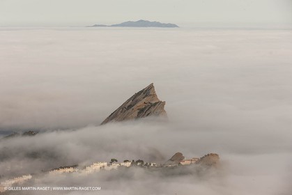 18 07 2012 - La Ciotat (FRA ) - Phénomène d'entrées maritimes - La Nèble (brume, en provençal)
