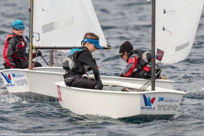 15 04 2016, Marseille (FRA,13), SNIM Dériveurs, Coupe Internationale de Printemps Optimist, Final Day