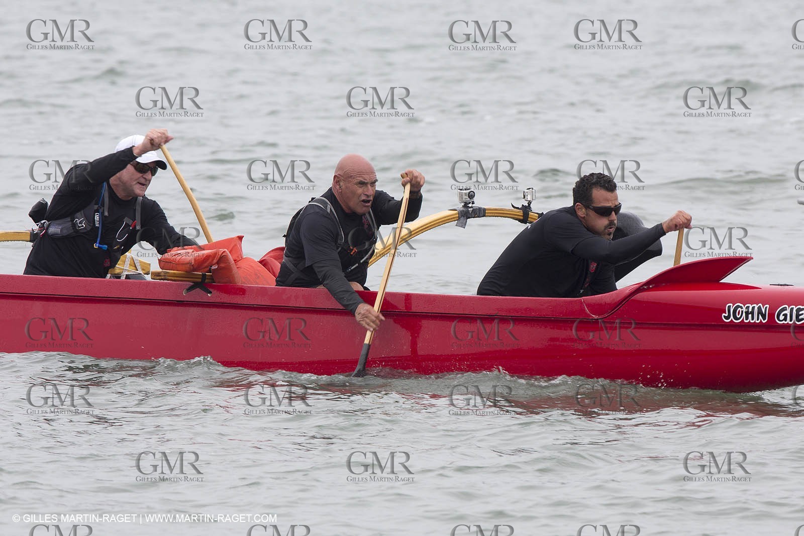 10 08 2013 - San Francisco (USA,CA) - 34th America's Cup - AC Open - Outrigger Canoe Races et Hula Danceperformance at Marina Green Village