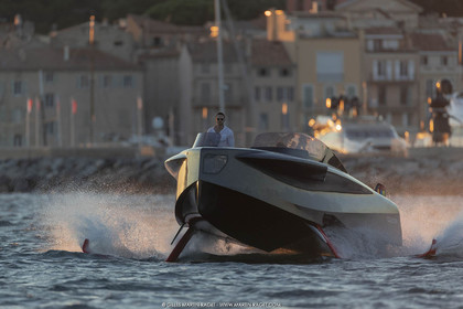 09 08 2018, Saint-Tropez (FRA,83), Foiler, the Flying Yacht by Enata