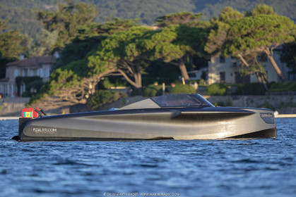 09 08 2018, Saint-Tropez (FRA,83), Foiler, the Flying Yacht by Enata