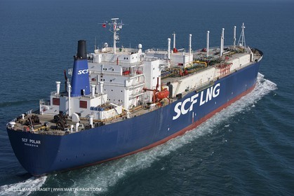 29 05 2009 - Fos  Mer (FRA, 13) - Methane tanker SCF Polar