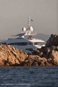 18 08 2011 - La Maddalena (ITA, Sardinia) - Motor yacht Inception