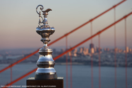 04 01 2011 - San Francisco (USA, CA) - 34th America's Cup - The America's Cup in San Francisco - Golden Gate Bridge