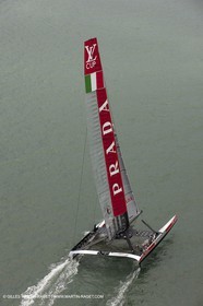 10 07 2013 - San Francisco (USA,CA) - 34th America's Cup - Louis Vuitton Cup - Round Robin - Race Day 3 - Luna Rossa Vs Artemis (DNS)