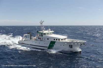 Al Azizi -  H2X boatyard - Oceanographjic research ship - Sea trials off La Ciotat (FRA,13) - 29 07 2014