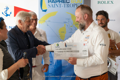 25 04 2026, Saint-Tropez (FRA, 83), Société Nautique de Saint-Tropez, Paprec 600 2026, remise des prix , TULIKETTU, Arto Linnervuo