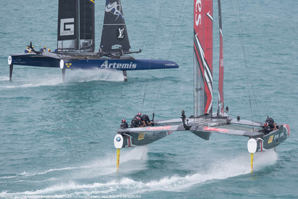10 06 2017 - Bermuda (BDA) - 35th America's Cup Bermuda 2017 - Louis Vuitton America's Cup Challenger Playoffs final, Day 1