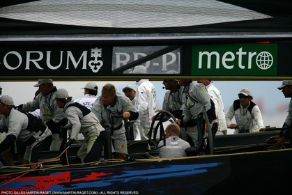 2 05 2007-Valencia (Spain)- 32nd America's Cup - Louis Vuitton Cup - RR2 - Day 4 - BMW ORACLE Racing
