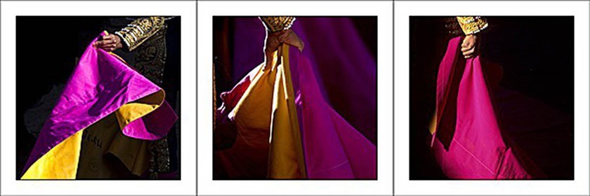 TRIO - Tauromachie - 3 images 30x30 cm