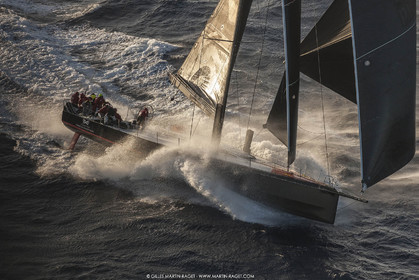 09 10 2017, Calvi (FRA,20), VOR 70 Babsy, Tentative de record autour de la Corse à la voile, skipper Franck Cammas
