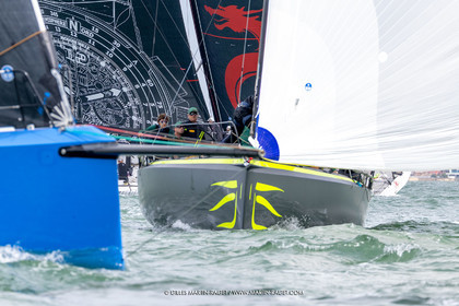 23 07 2025, Cowes (UK, IOW), Admiral's Cup 2025, Inshore racing Day 2, Django Wallyrocket 51, Yacht Club Costa Smeralda (ITA)