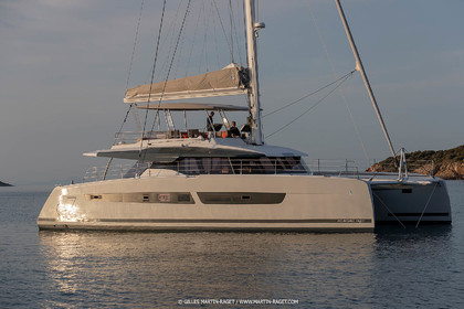 30 08 2018, Porto Vecchio (FRA, South Corsica) Chantier Fountaine-Pajot, Alegria 67