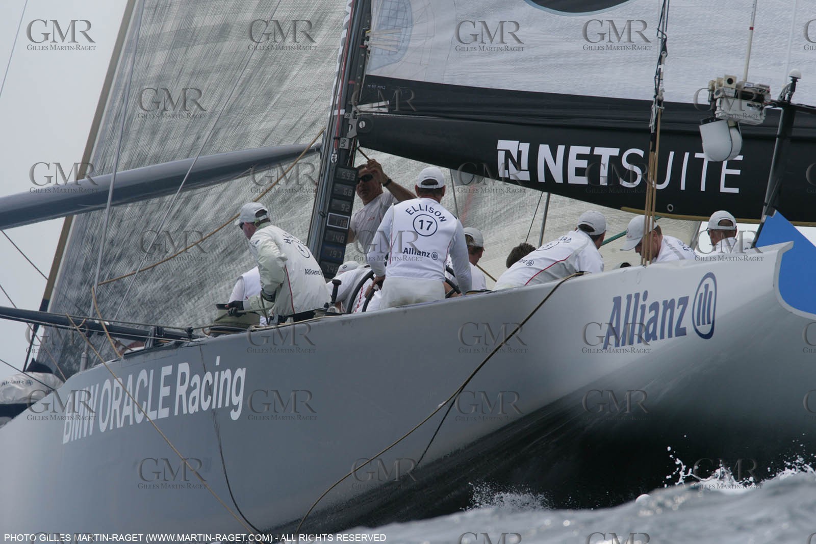 16 05 2007-Valencia (Spain)- 32nd America's Cup - Louis Vuitton Cup - Semi-final - Day 3 - BMW ORACLE racing