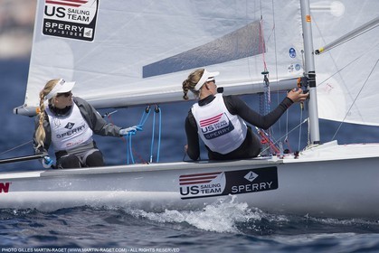 10 04 2015, Marseille (FRA), Yachting Club de la Pointe Rouge - Coupe Internationale de Printemps des 470, Day 3