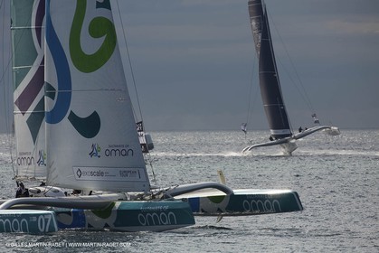 29 09 2012 - Marseille (FRA,13) - Alpari World Match Race Tour - Match Race France 2012 - Day 5 - Final Ian Williams (GBR) Vs William Tiller (NZL)