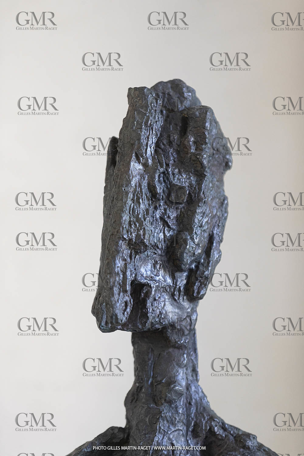 05 08 2019, Marseille (FRA,13), Oeuvre de Germaine Richier, Don Quichotte 1950-1951, Bronze patiné foncé, Epreuve d'exposition, Fondeur : Susse, Paris, 225 x 97 x 61 cm, Collection famille Germaine Richier