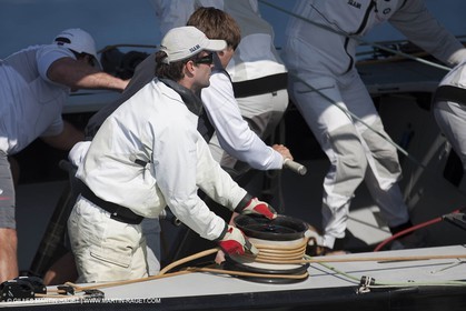 18 05 2010 - La Maddalena (ITA, Sardinia) Louis Vuitton Trophy - BMW ORACLE Racing - Training