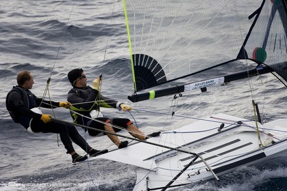 26 04 2007 - Semaine Olympique Française 2007 - Hyères - Jour 5 - Team France - 49er - Dyen-Rocherieux