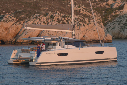 13 06 2018, Marseille (FRA,13), Chantier Fountaine-Pajot, Astrea 42