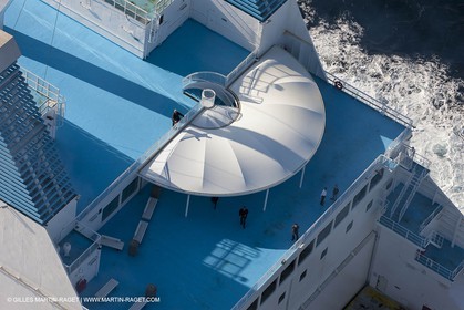 14 01 2012 - Marseille (FRA,13) - La Meridionale shipping company - the Piana off Marseille and the Calanques