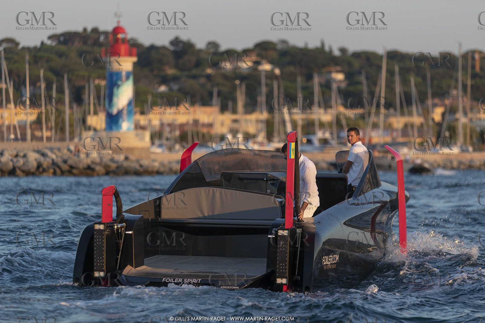 09 08 2018, Saint-Tropez (FRA,83), Foiler, the Flying Yacht by Enata