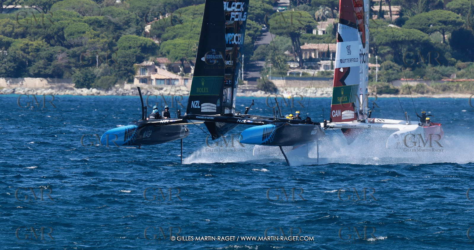10 09 2025, Saint-Tropez,(FRA), Rockwool SailGP France Saint-Tropez, Race Day 1