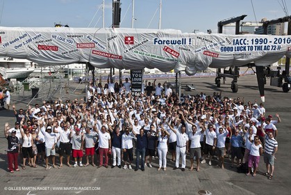 27 11 2010 - Dubai (UAE) - Dubai Louis Vuitton Trophy - Final -  BMW ORACLE Racing Vs Emirates Team New Zealand