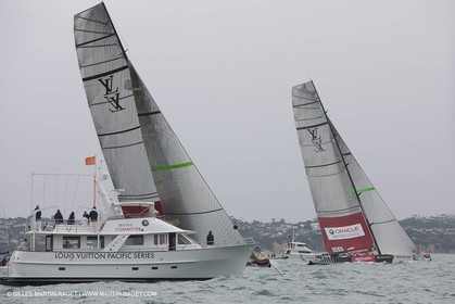 09 02 2009 - Auckland (NZL) -  Louis Vuitton Pacific Series -  Racing Day 9 - Round Robin 2