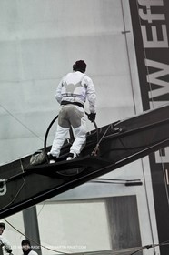 04 02 2010 - Valencia (ESP) - 33rd America's Cup - BMW ORACLE Racing -Training in Valencia