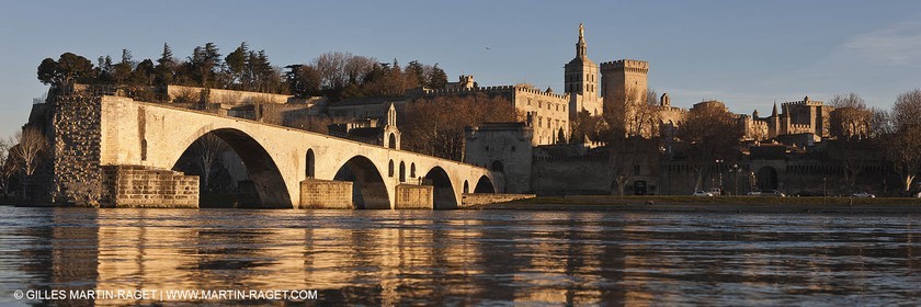 2012, Avignon (FRA,84), Palais des Papes, Pont Saint Beneze