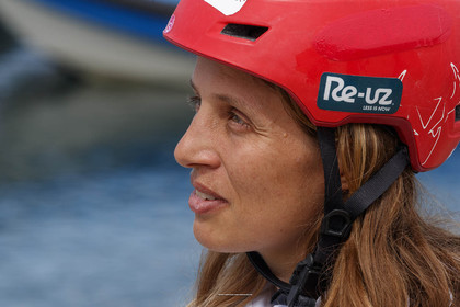 15 04 2024, Marseille (FRA), présentation des sélectionnés olympiques français en voile pour les Jeux Olympiques de Paris 2024. Hélène Noesmoen