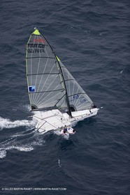 26 04 2007 - 2007 Semaine Olympique Française - Hyères (South of France) - Day 5 - Team France - 49er - Monteau-Guillou