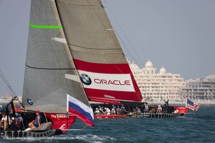 16 11 2010 - Dubai (UAE) - Dubai Louis Vuitton Trophy -  BMW ORACLE Racing Vs Synergy