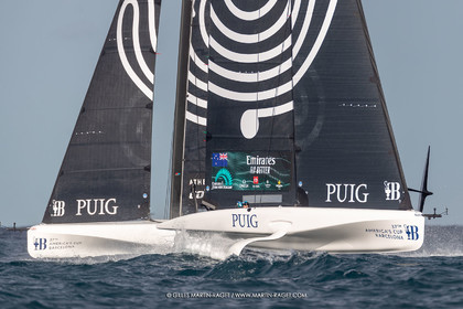 11 10 2024, Barcelona (ESP), Louis Vuitton 37th America's Cup, Puig Women America's Cup, semi finals