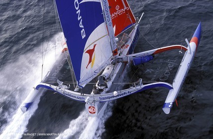 ORMA 60' Trimaran Banque Covefi 2 - Steve Ravussin