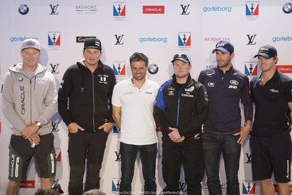 28 08 2015, Göthenburg, (SWE), 35th America's Cup, Louis Vuitton America's Cup World Series Göthenburg 2015, Training Day
